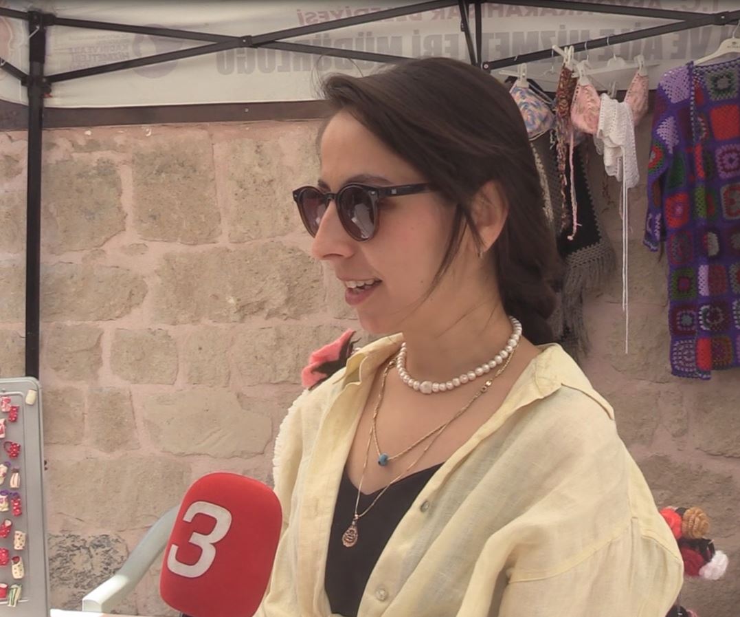 Kadın emeğine özel pazar yoğun ilgi görüyor