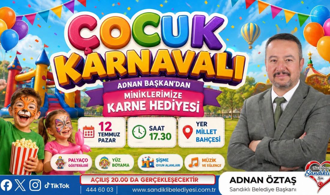 Sandıklı Belediye Başkanı Adnan Öztaş'ın karne döneminde verdiği söz hayata