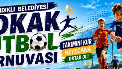 Sandıklı Belediyesi tarafından düzenlenecek Sokak Futbol Turnuvası ile 6-14 yaş