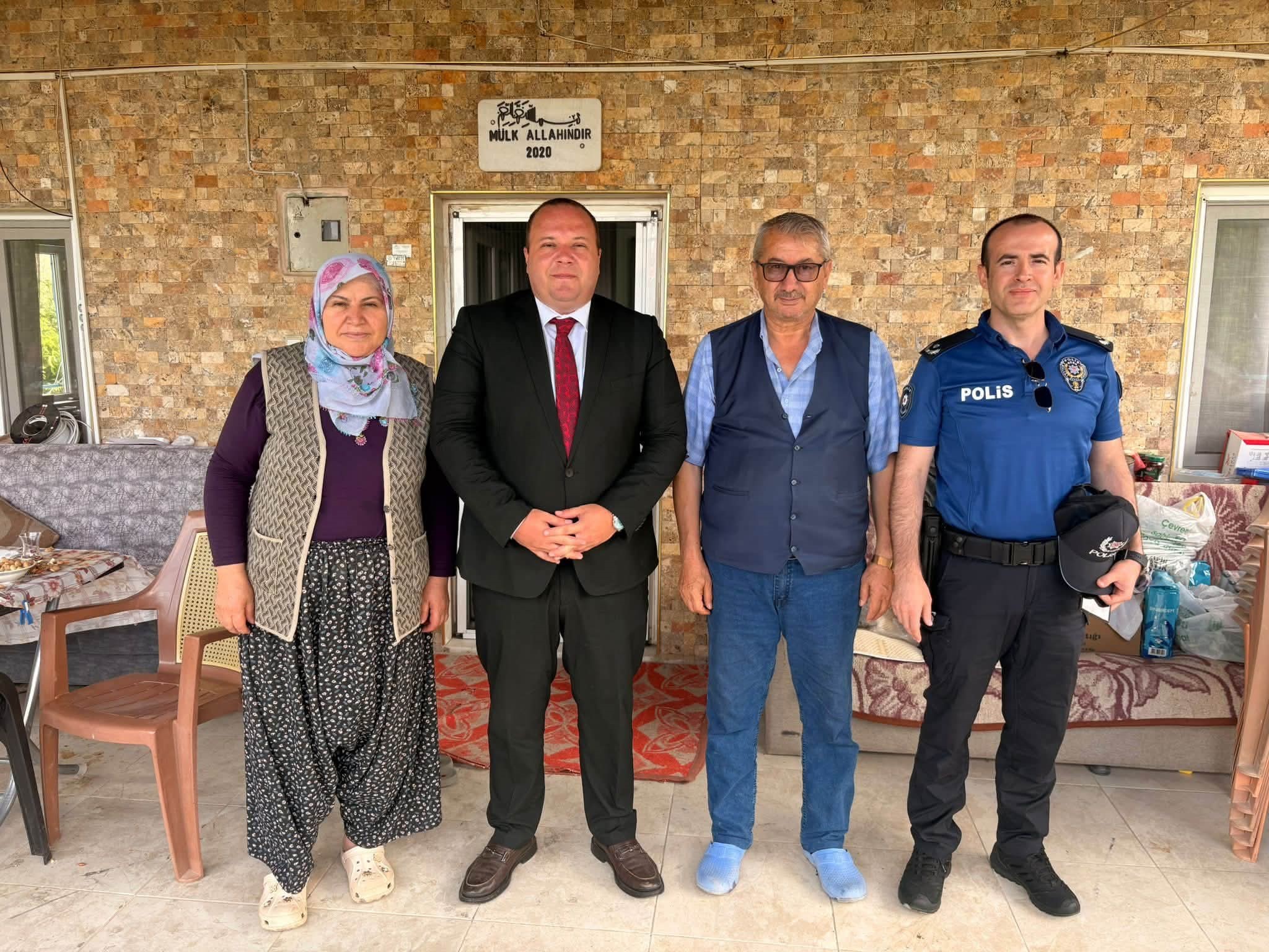Afyonkarahisar'ın Şuhut ilçesinde, devletin şehit ailelerine verdiği değeri bir kez