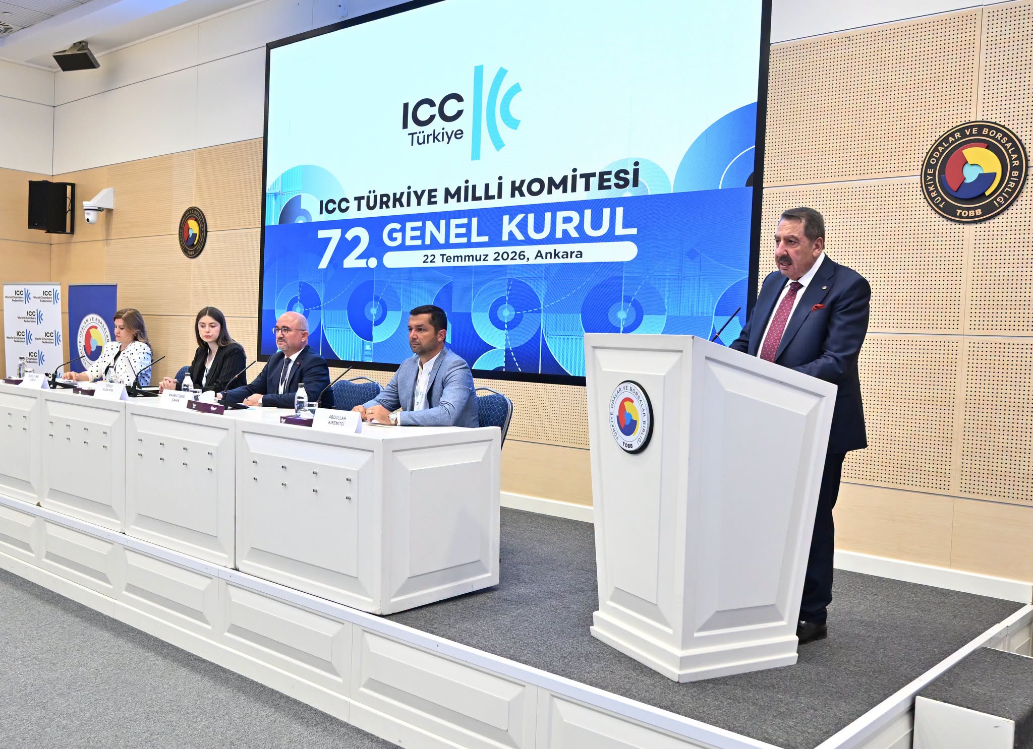 Serteser, ICC Türkiye Genel Kurulu'na katıldı 1 Serteser, ICC Türkiye Genel Kurulu'na katıldı