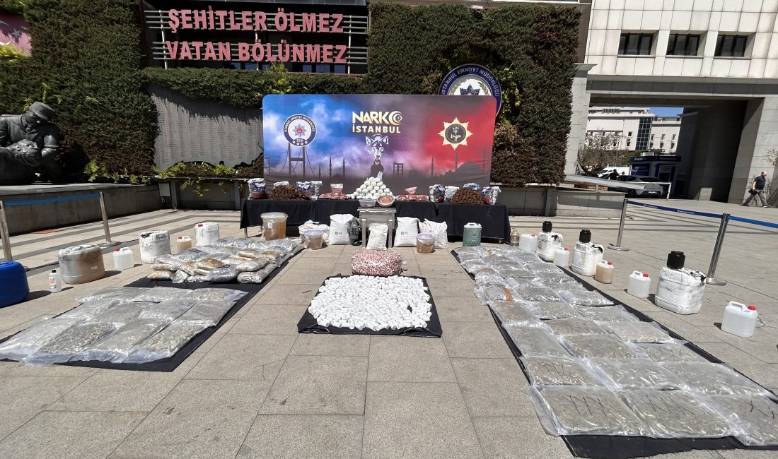 İstanbul ve 12 ilde, son 25 günde düzenlenen operasyonlarda ele