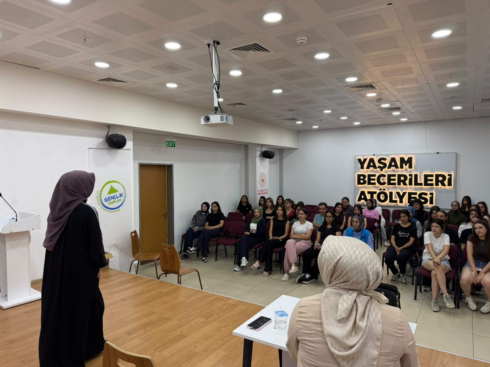 Sultandağı Gençlik Kampı'nda ilk ulusal kamp başladı