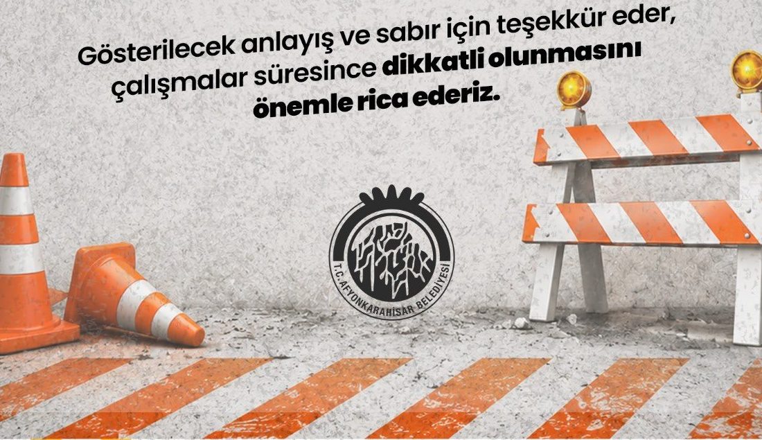 Afyonkarahisar Belediyesi Tarımsal Hizmetler Müdürlüğü tarafından kavşak düzenleme çalışması gerçekleştirilecek.