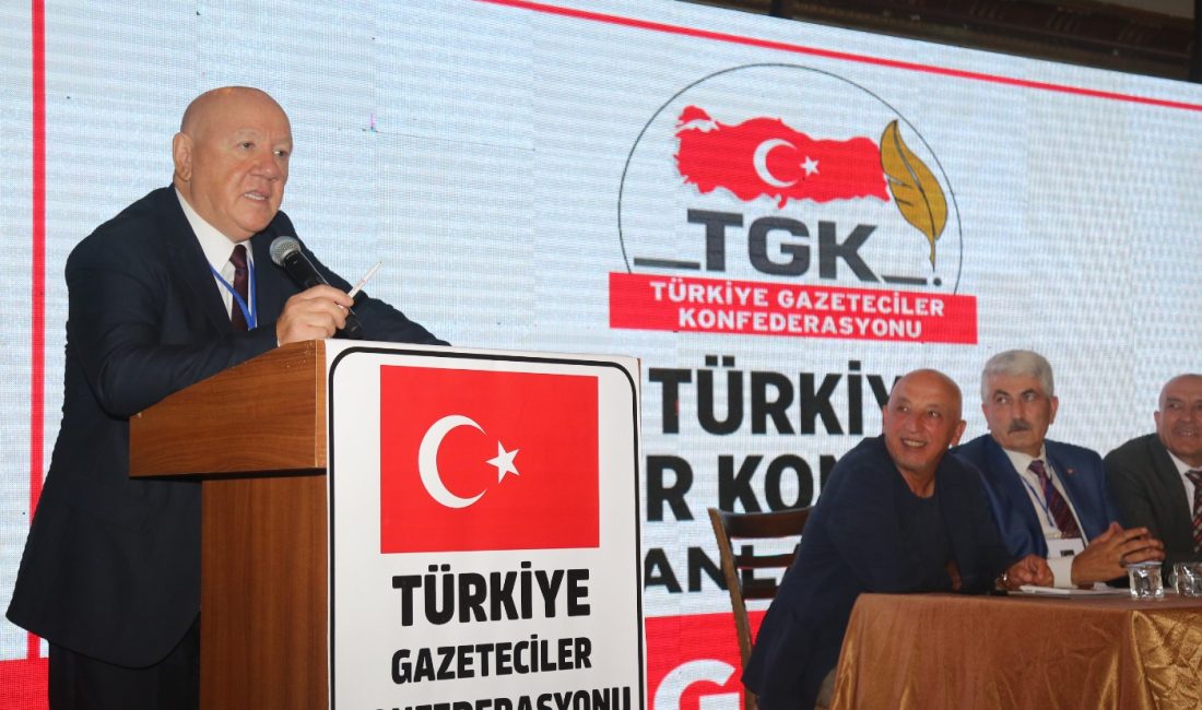 Türkiye Gazeteciler Konfederasyonu (TGK), Sivas'ta düzenlenen 31. Başkanlar Kurulu Toplantısı'nda