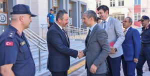 Afyonkarahisar Valisi Naci Aktaş, Sandıklı Kaymakamlığını ziyaret etti.
