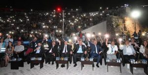 Afyonkarahisar'ın Çay ilçesinde düzenlenen geleneksel 'Vişne ve Eber Sarısı Festivali',