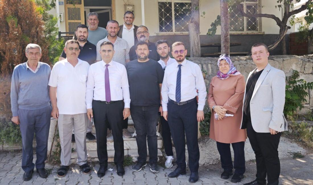 AK Parti Afyonkarahisar Milletvekili Dr. Hasan Arslan, il genelindeki saha