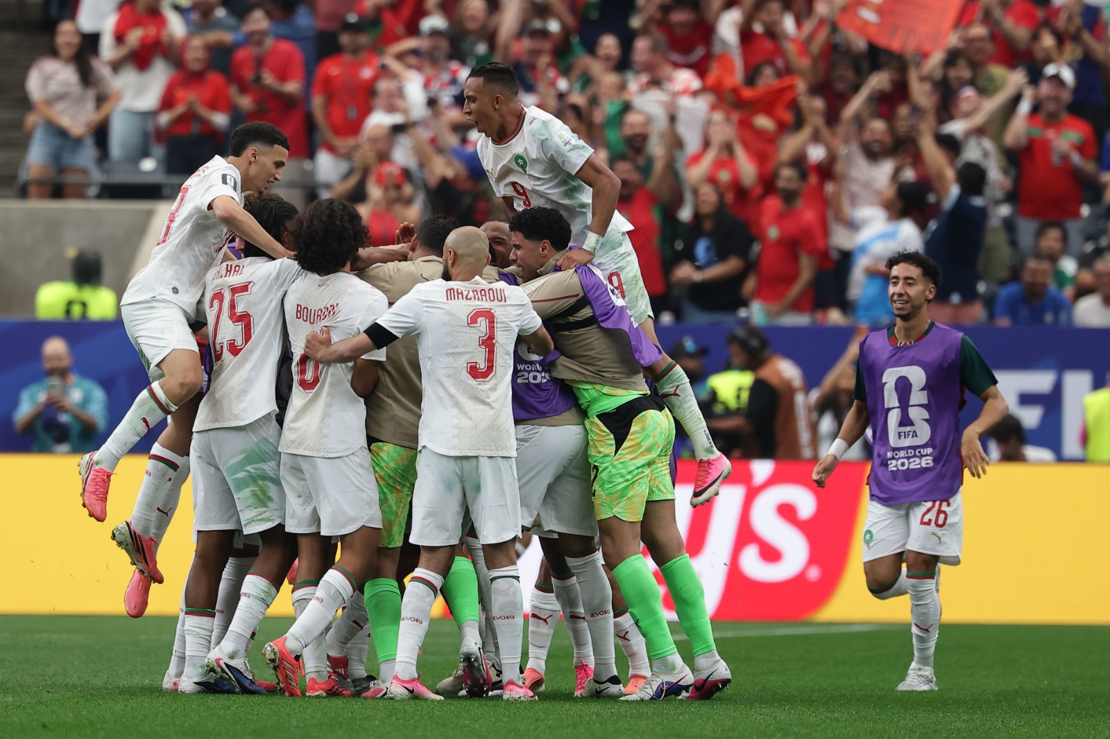 2026 Dünya Kupası'nın son 16 turunda Fas, Kanada'yı 3-0 mağlup