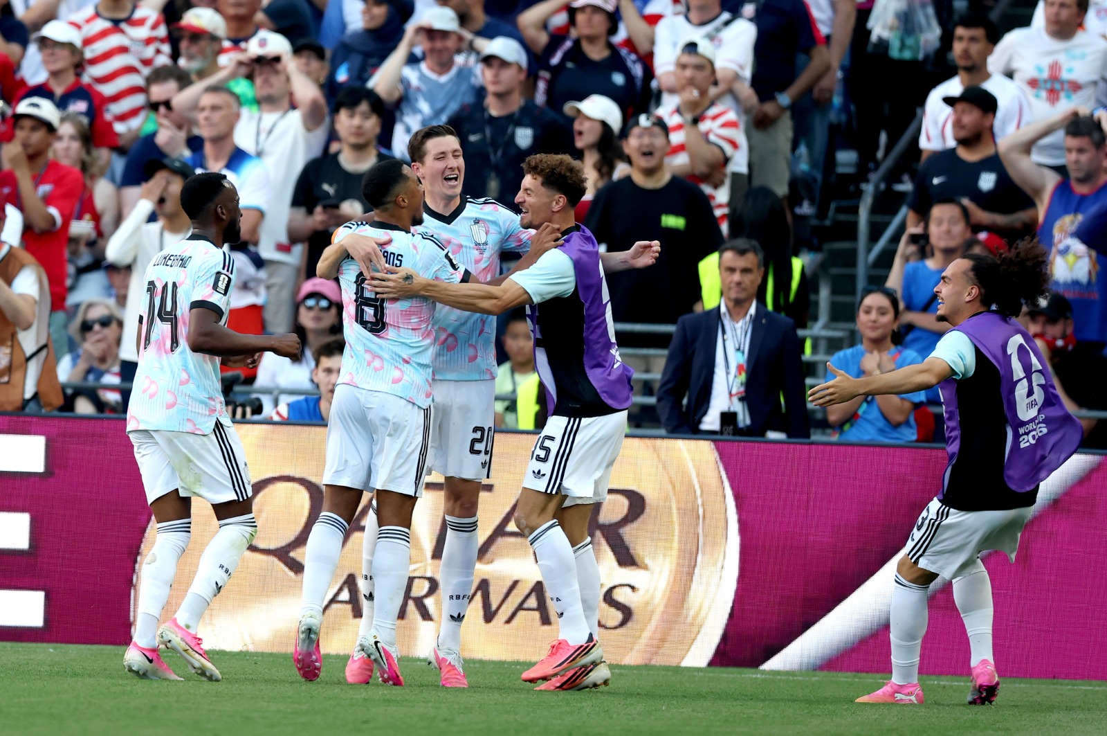 Belçika ABD’yi 4-1 yenerek çeyrek finale yükseldi 3 Belçika ABD’yi 4-1 yenerek çeyrek finale yükseldi