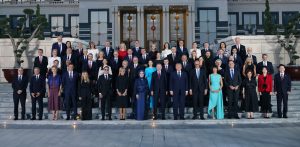 Cumhurbaşkanı Recep Tayyip Erdoğan ve eşi Emine Erdoğan, NATO Zirvesi