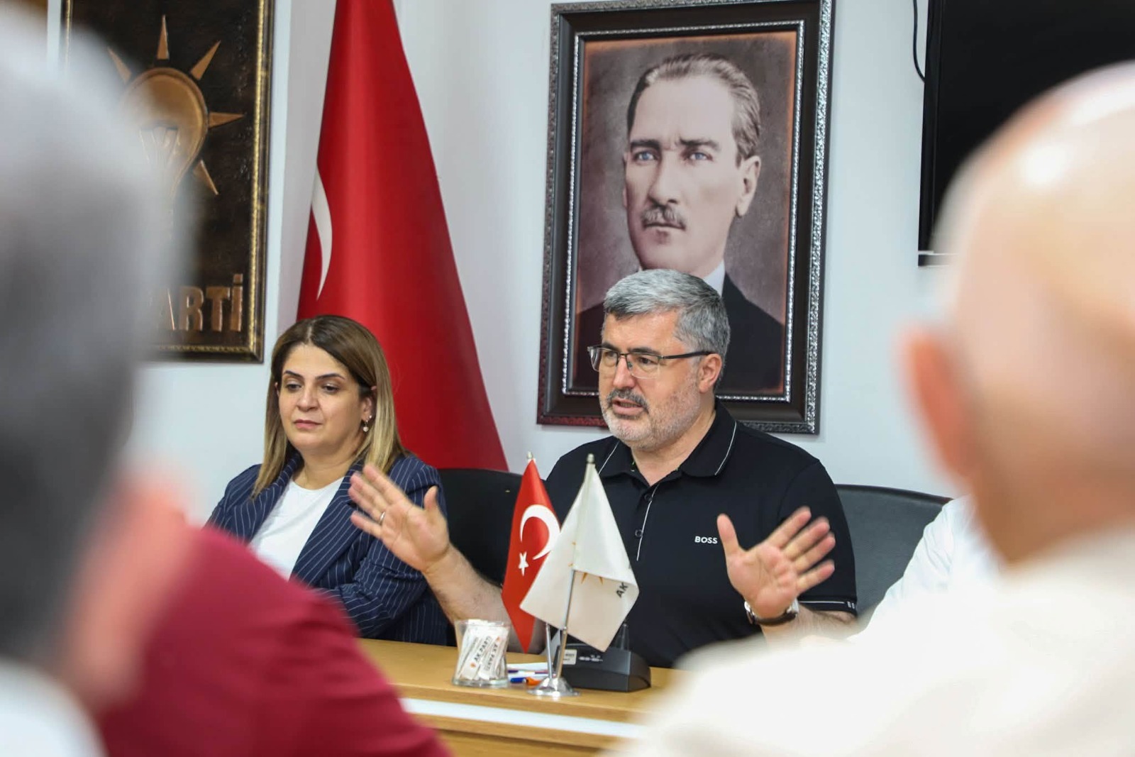 AK Parti teşkilatında veda ve helalleşme programı