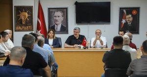 AK Parti Afyonkarahisar Teşkilatı, görev süresini tamamlayan İl Başkanı Turgay