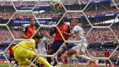 2026 FIFA Dünya Kupası çeyrek finalinde İspanya, Belçika'yı 2-1 mağlup