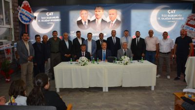 Milliyetçi Hareket Partisi'nin Çay ve Bolvadin İlçe Başkanlıklarının Olağan Kongreleri,
