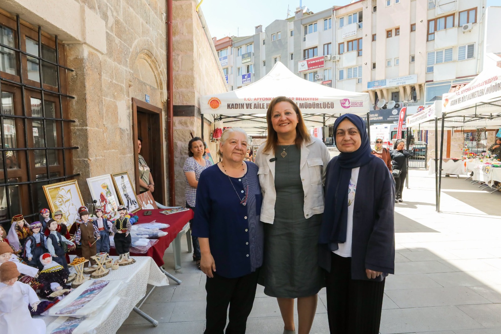 Köle Hanı'nda üretim ve eğitime destek ziyareti