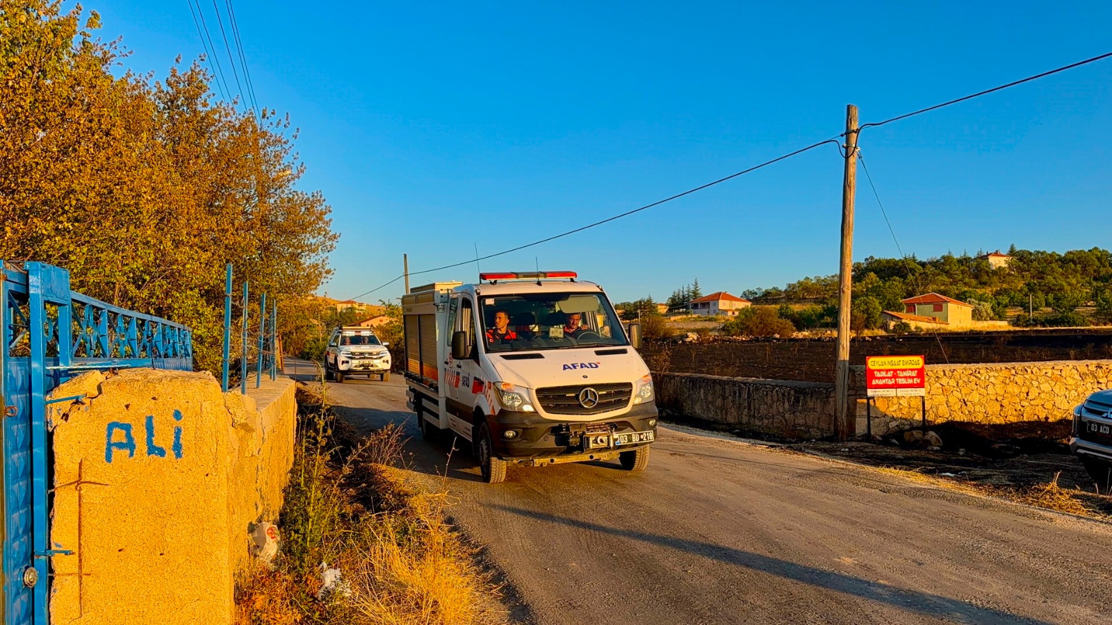 Jandarmanın dikkati faciayı önledi