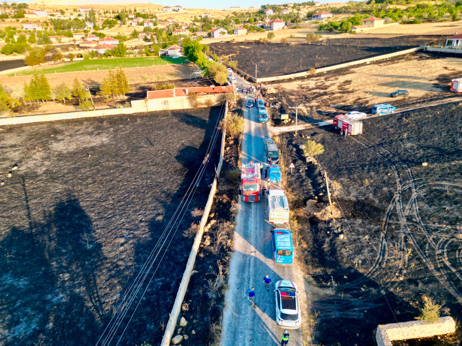 Jandarmanın dikkati faciayı önledi