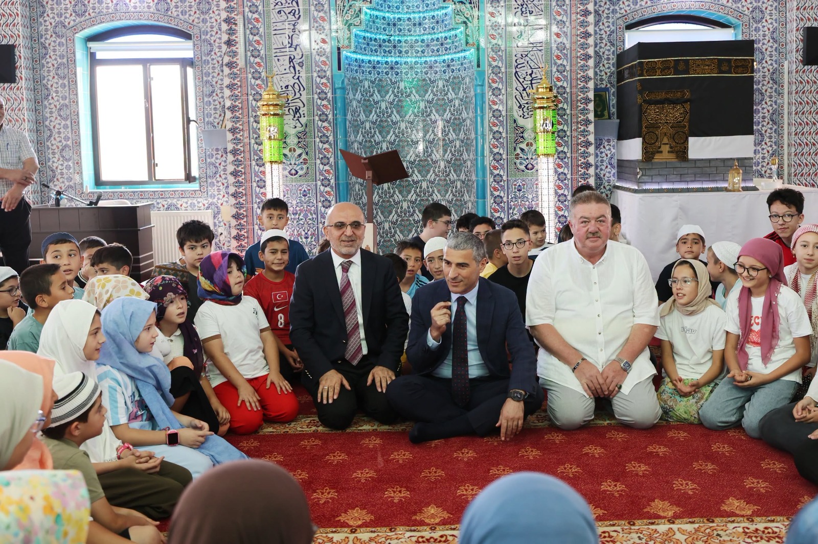 Vali Aktaş, Yaz Kur'an Kursu öğrencileriyle buluştu