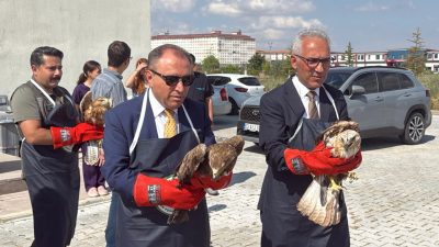 Afyon Kocatepe Üniversitesi (AKÜ) Yaban Hayatını Kurtarma Rehabilitasyon Eğitim Uygulama