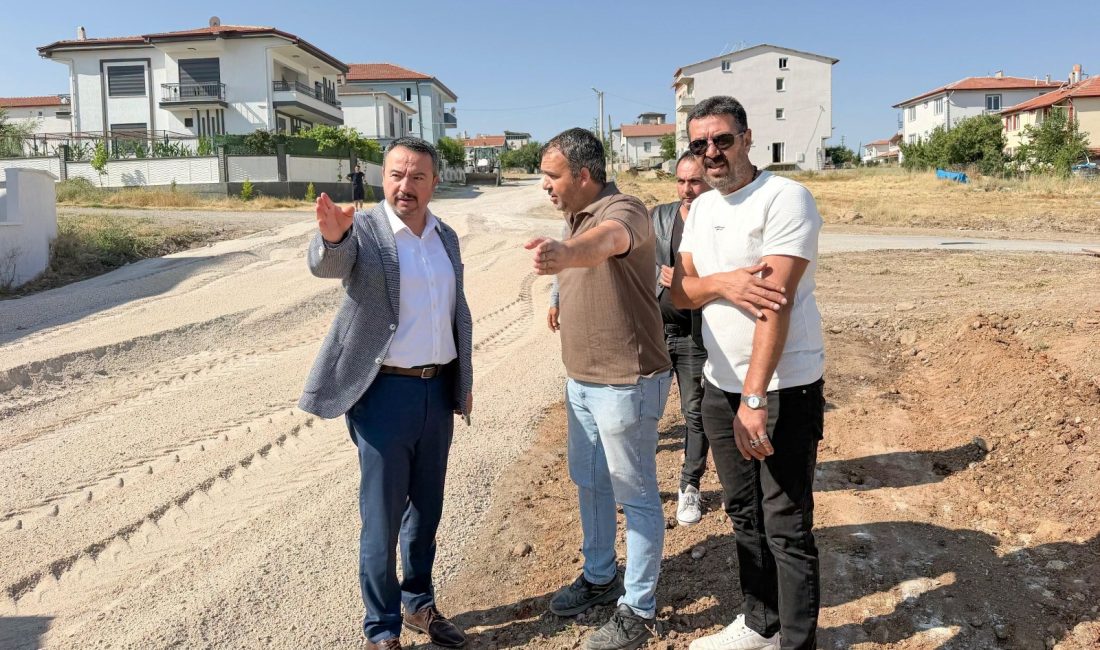 Sandıklı Belediye Başkanı Adnan Öztaş, Fatih Mahallesi’nde devam eden 3.