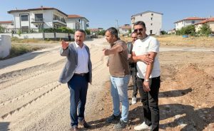 Sandıklı Belediye Başkanı Adnan Öztaş, Fatih Mahallesi’nde devam eden 3.