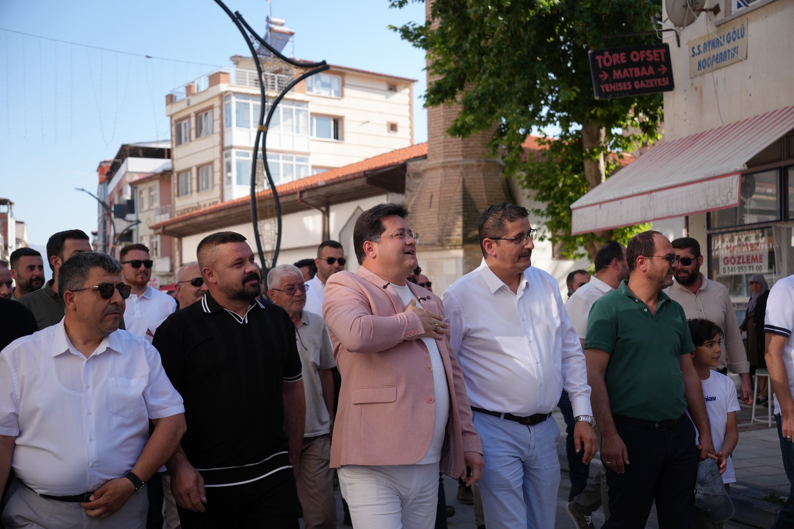“Bizim yolumuz hizmet, rotamız Bolvadin’dir”