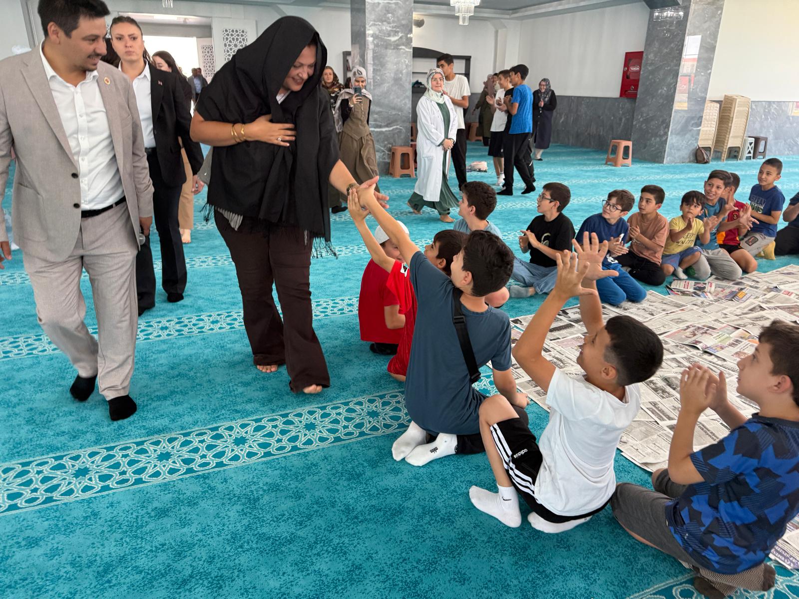 Başkan Köksal Kur'an Kursu öğrencilerinin davetine kayıtsız kalmadı