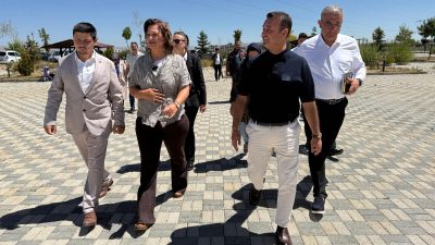 Afyonkarahisar Belediye Başkanı Burcu Köksal, Hacı Mehmet Sayın Camii Kur'an