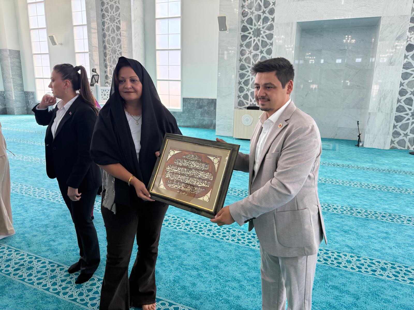 Başkan Köksal Kur'an Kursu öğrencilerinin davetine kayıtsız kalmadı