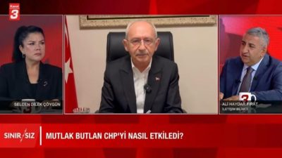 Kanal 3 Televizyonu'nda Kanal 3 Gazete 3 Genel Müdürü Selcen