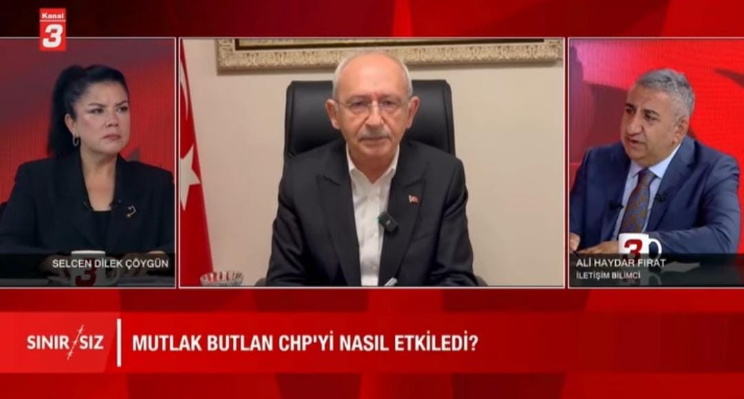 Kanal 3 Televizyonu'nda Kanal 3 Gazete 3 Genel Müdürü Selcen