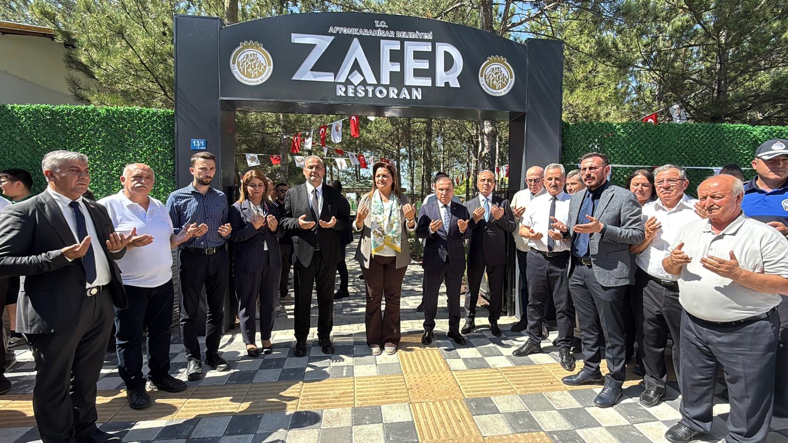 Zafer Restoran hizmete açıldı
