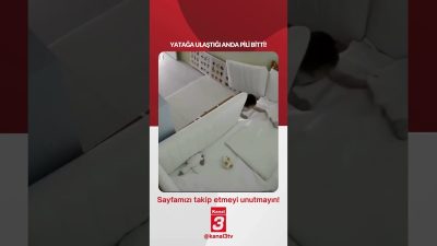 Yatağa ulaştığı anda pili bitti! 📶https://kanal3.com.tr/ Sosyal Medya Hesaplarımızı Takip