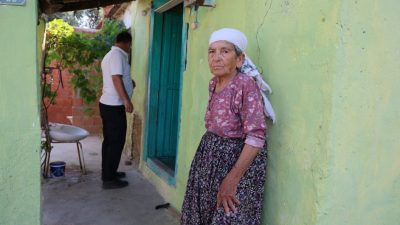 Aydın’ın Efeler ilçesine bağlı kırsal Kuloğulları Mahallesi’nde tek başına yaşayan