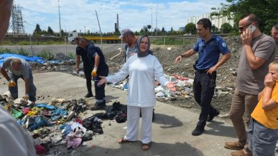 Zonguldak’ın Ereğli ilçesinde hastaneden taburcu olduktan sonra evine dönen kadının,