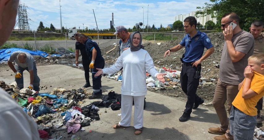 Zonguldak’ın Ereğli ilçesinde hastaneden taburcu olduktan sonra evine dönen kadının,