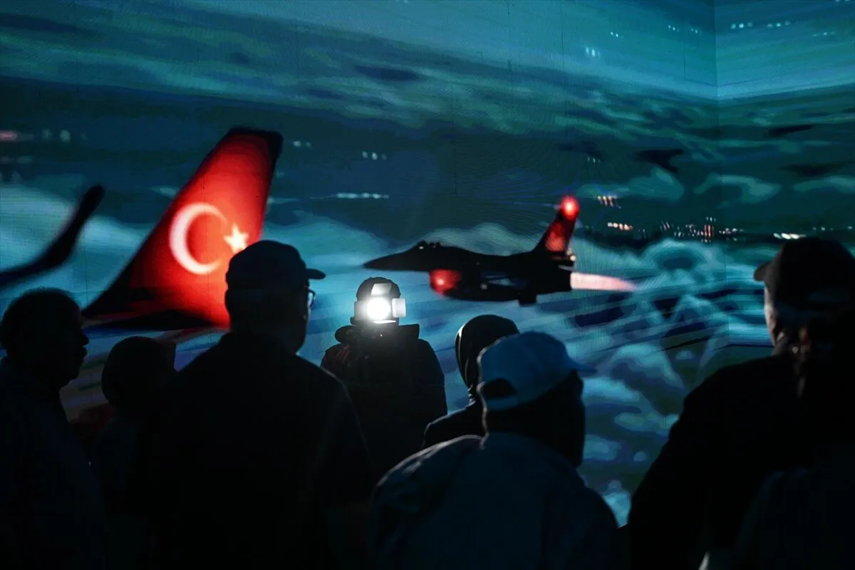 "İrade Bizim, Zafer Bizim" dijital zaman tüneli ziyarete açıldı 1 "İrade Bizim, Zafer Bizim" dijital zaman tüneli ziyarete açıldı