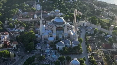 Cumhurbaşkanlığı İletişim Başkanı Burhanettin Duran, "Ayasofya-i Kebir Cami-i Şerifi'n kıyamete