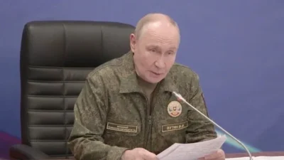 Rusya Devlet Başkanı Vladimir Putin, ülkenin sivil altyapısına yönelik saldırılara