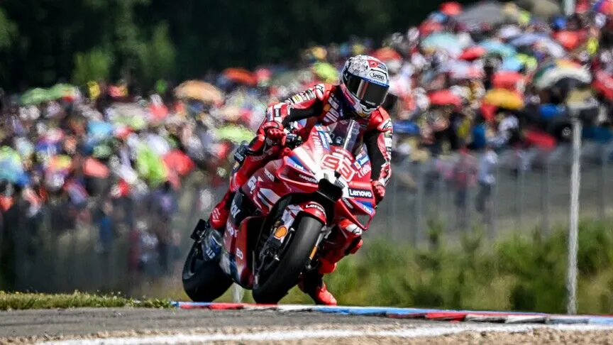 MotoGP Dünya Şampiyonası'nın 11. etabı Almanya Grand Prix'sini, Ducati Lenovo