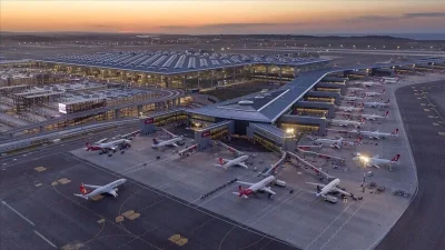 İstanbul Havalimanı, 13-19 Temmuz'da günlük ortalama 1623 uçuşla Avrupa'nın en