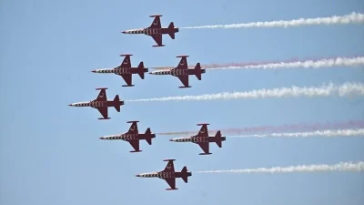 Ankara Valiliği, Türk Hava Kuvvetlerinin akrobasi timi Türk Yıldızları'nın NATO