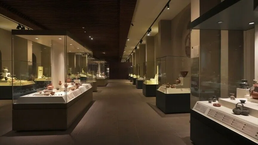 Kültür ve Turizm Bakanı Mehmet Nuri Ersoy, Anadolu Medeniyetleri Müzesi'nde