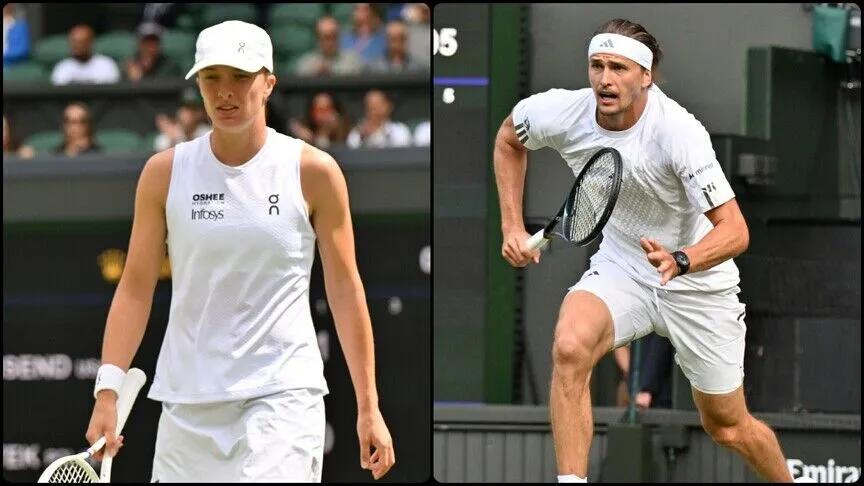 Sezonun üçüncü grand slam tenis turnuvası Wimbledon'da tek kadınlarda Iga