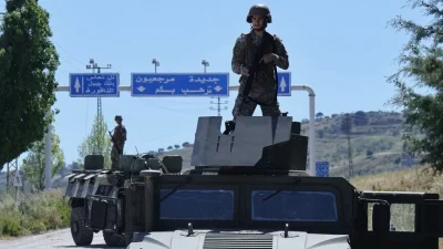 Lübnan ordusu, pilot bölge uygulaması kapsamında İsrail askerlerinin bölgeden çekilmesinden
