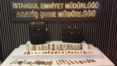 İstanbul Fatih'te kuyumcu deposundan 51 kilo 482 gram eritilmiş hurda