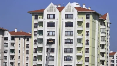 Haziranda toplam konut satışları geçen yılın aynı dönemine göre yüzde