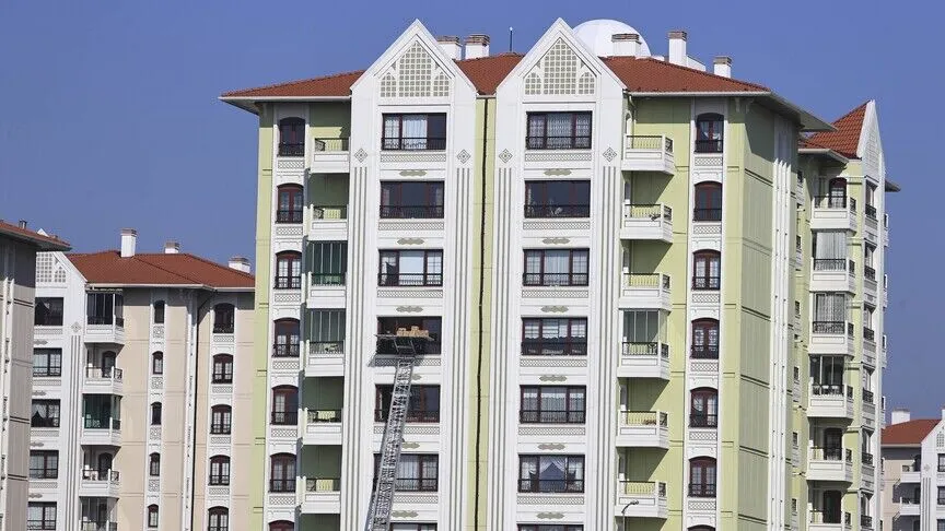 Haziranda toplam konut satışları geçen yılın aynı dönemine göre yüzde