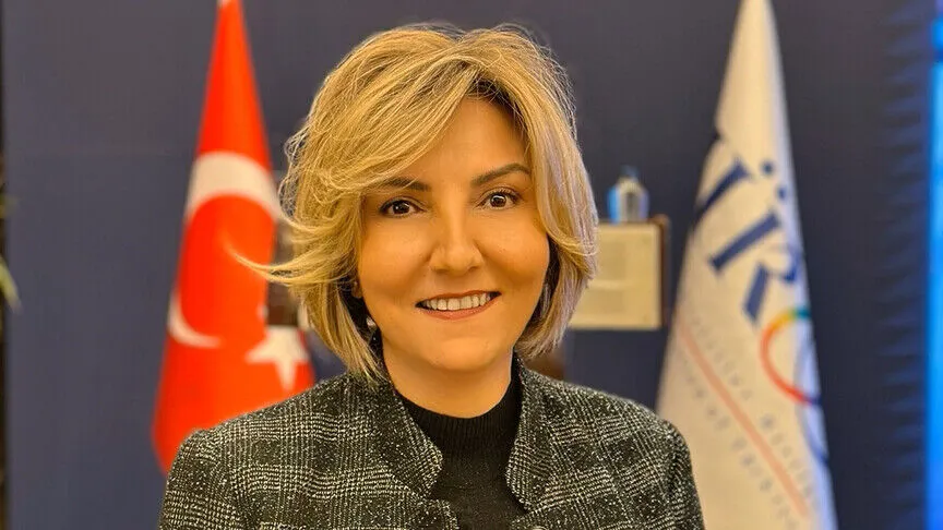 Türkiye Otelciler Birliği Başkanı Müberra Eresin, Ankara'da düzenlenen 36.⁠ ⁠NATO